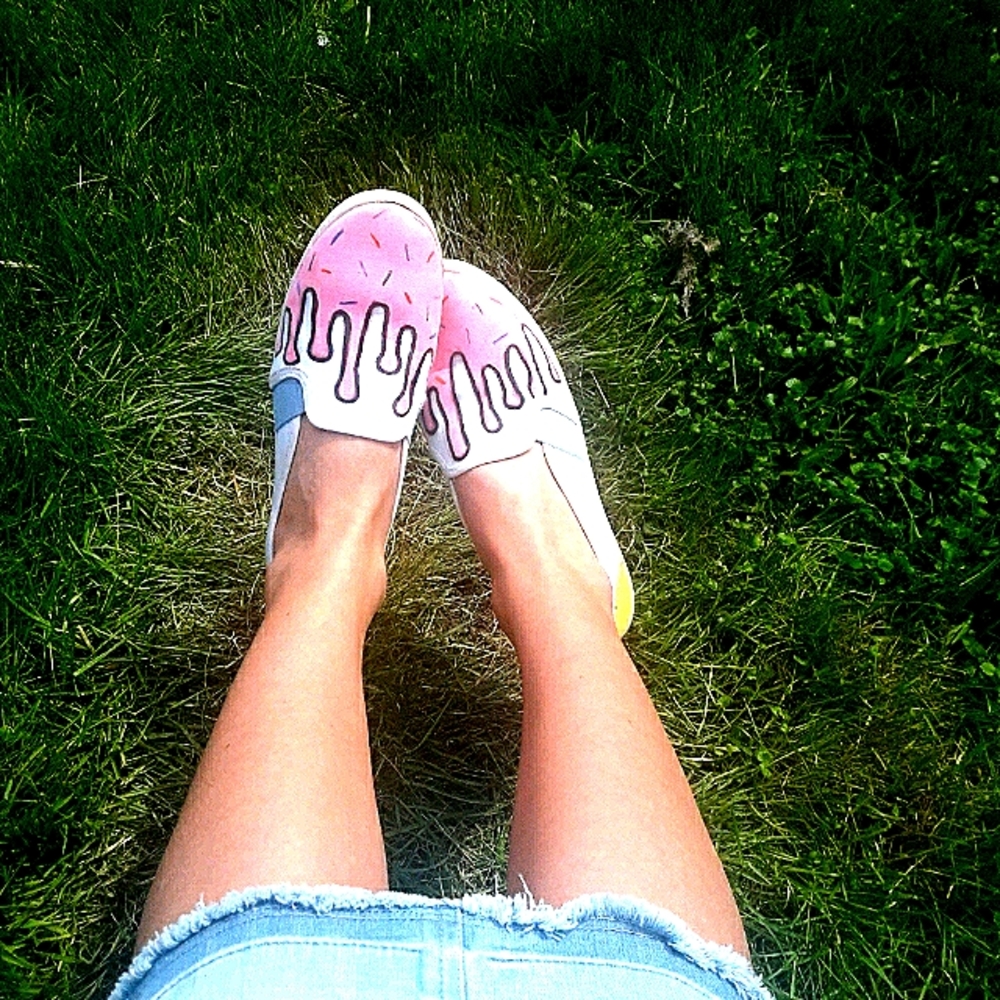 AVAILABLE FOR ORDERING Custom Donut Drip shoes